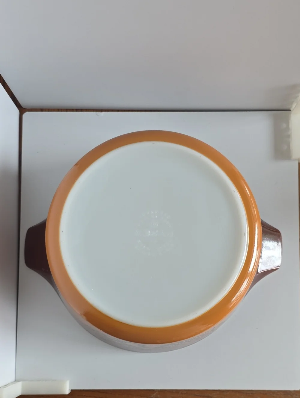 Vintage Pyrex Old Orchard Baking / Casserole 476-B 2½ QT. Bowl With Lid